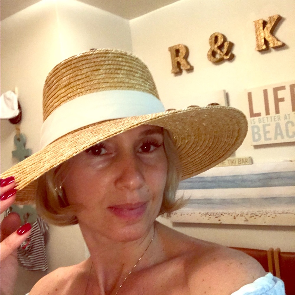 Summer straw hat